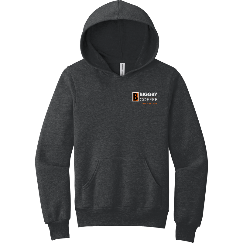 Biggby Coffee Hockey Club Youth Sponge Fleece Pullover Hoodie