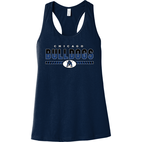 Chicago Bulldogs Womens Jersey Racerback Tank