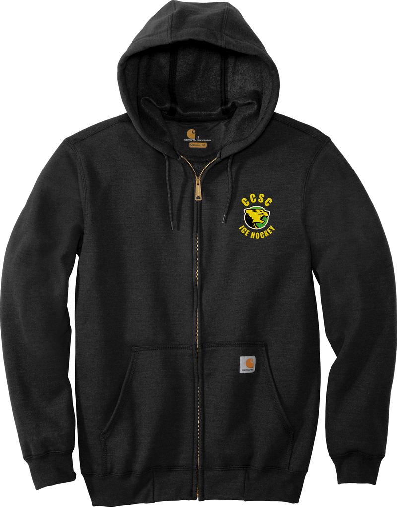 Chester County Carhartt Midweight Hooded Zip-Front Sweatshirt