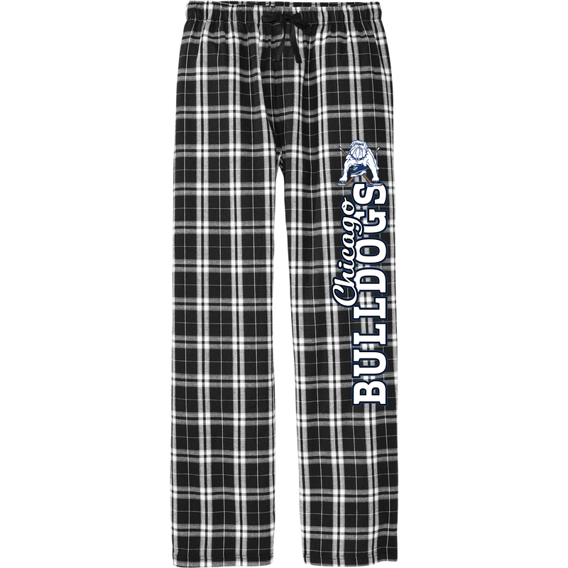 Chicago Bulldogs Flannel Plaid Pant