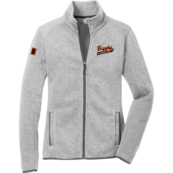 Biggby Coffee AAA Ladies Sweater Fleece Jacket