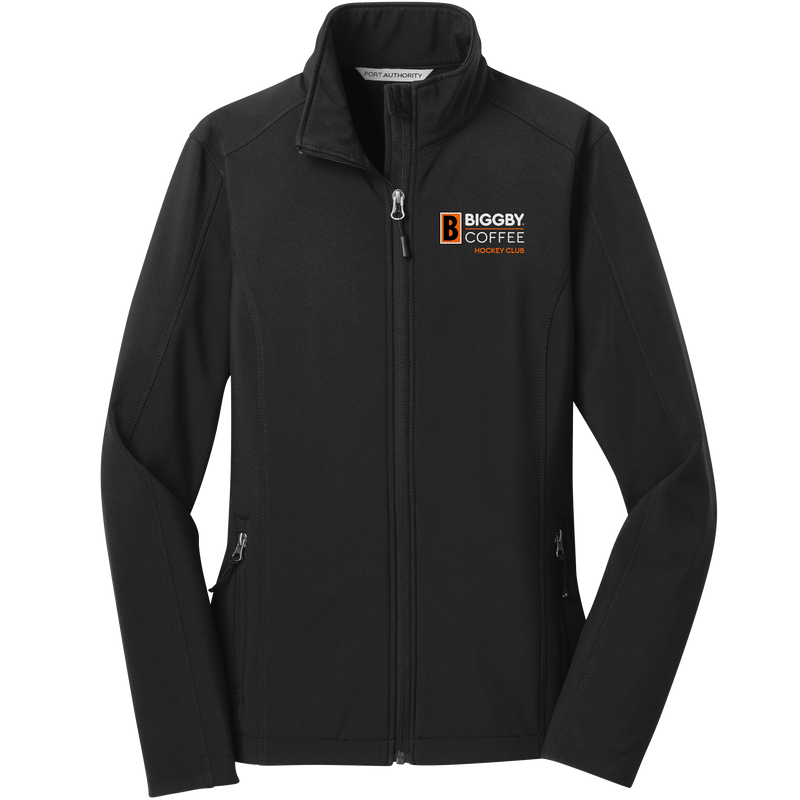 Biggby Coffee Hockey Club Ladies Core Soft Shell Jacket