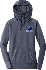 Brandywine Outlaws New Era Ladies Tri-Blend Fleece Pullover Hoodie