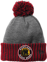 Maryland Black Bears New Era Colorblock Cuffed Beanie