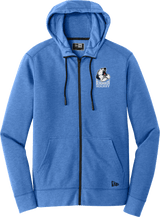 Berdnikov Bears New Era Tri-Blend Fleece Full-Zip Hoodie