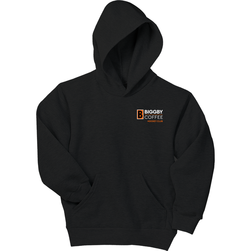 Biggby Coffee Hockey Club Youth EcoSmart Pullover Hooded Sweatshirt