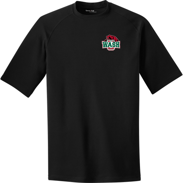 Wash U PosiCharge Tri-Blend Wicking Raglan Tee