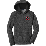 South Pittsburgh Rebellion Youth PosiCharge Electric Heather Fleece Hooded Pullover