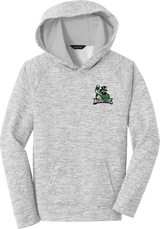 Atlanta Madhatters Youth PosiCharge Electric Heather Fleece Hooded Pullover